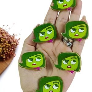 APLIQUE EMBORRACHADO DIVERTIDAMENTE NOJINHO 3,8 CM C/ 2 UND