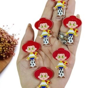 APLIQUE EMBORRACHADO TOY STORY JESSIE 4,5 CM C/ 2 UND