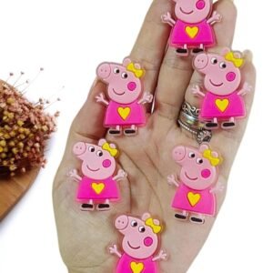 PEPPA PIG EMBORRACHADO 4CM C/ 2 UND