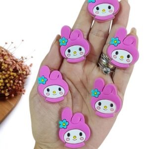 APLIQUE EMBORRACHADO ROSTINHO MY MELODY 3,5 CM C/ 2 UND