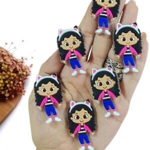 APLIQUE EMBORRACHADO GABBY CORPO INTEIRO 4,5 CM C/ 2 UND