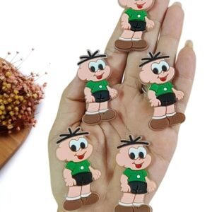 APLIQUE EMBORRACHADO CEBOLINHA CORPO INTEIRO 4,5CM C/ 2 UND