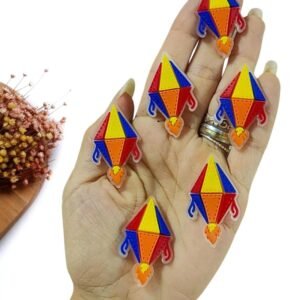 APLIQUE EMBORRACHADO BALÃO JUNINO 4CM C/ 2 UND