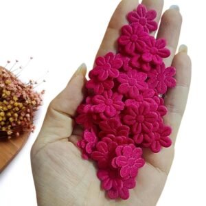 FLOR PRENSADA PINK FORTE C/ 50 UND