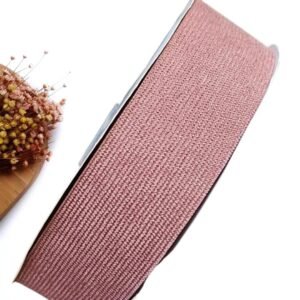 FITA IMPORTADA 38MM ROSE COTELÊ COM CETIM - METRO