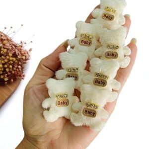 APLIQUE URSINHO PELUCIA BABY OFF 4CM  UND