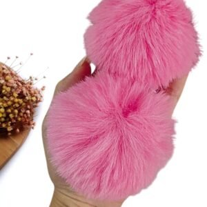 POMPOM FOFINHO 7CM ROSA