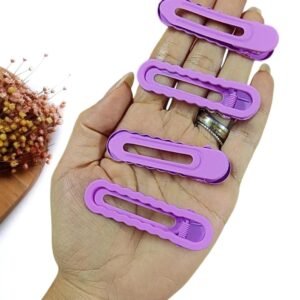 PRESILHA ONDULADA DE METAL 6CM UVA C/ 2 UND